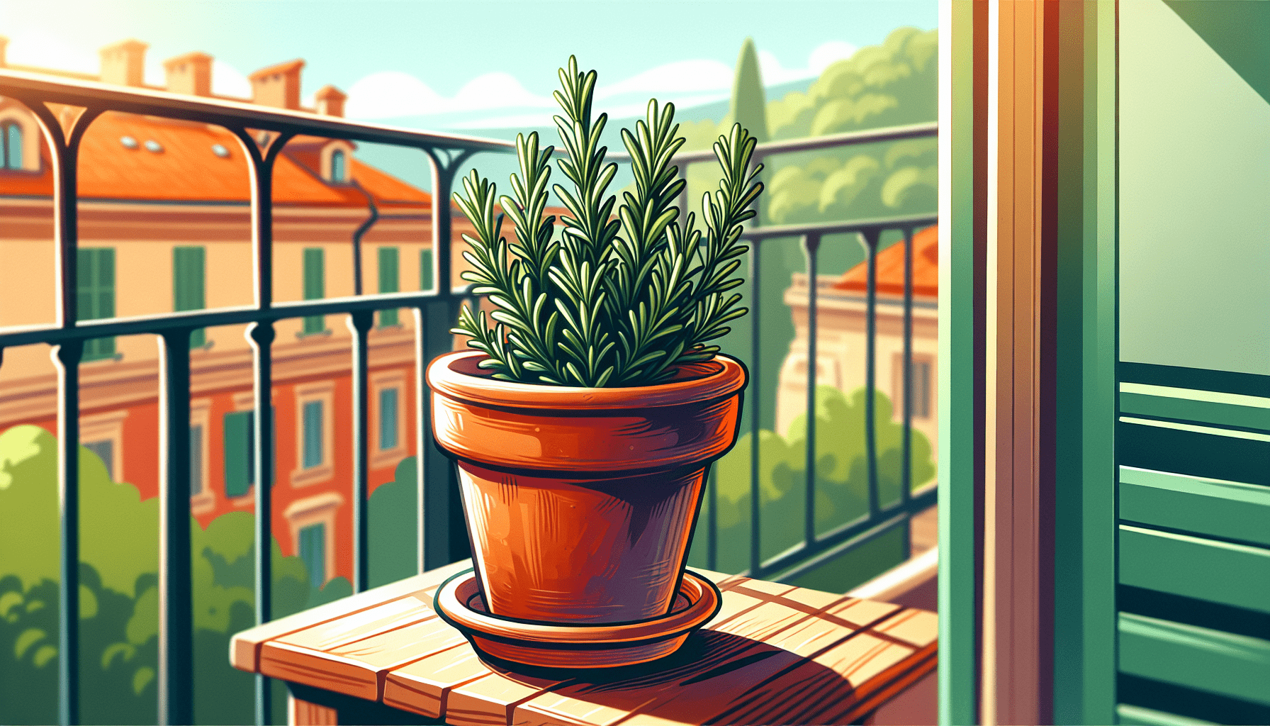 pot balkon rozemarijn-plant kruid moesbalkon